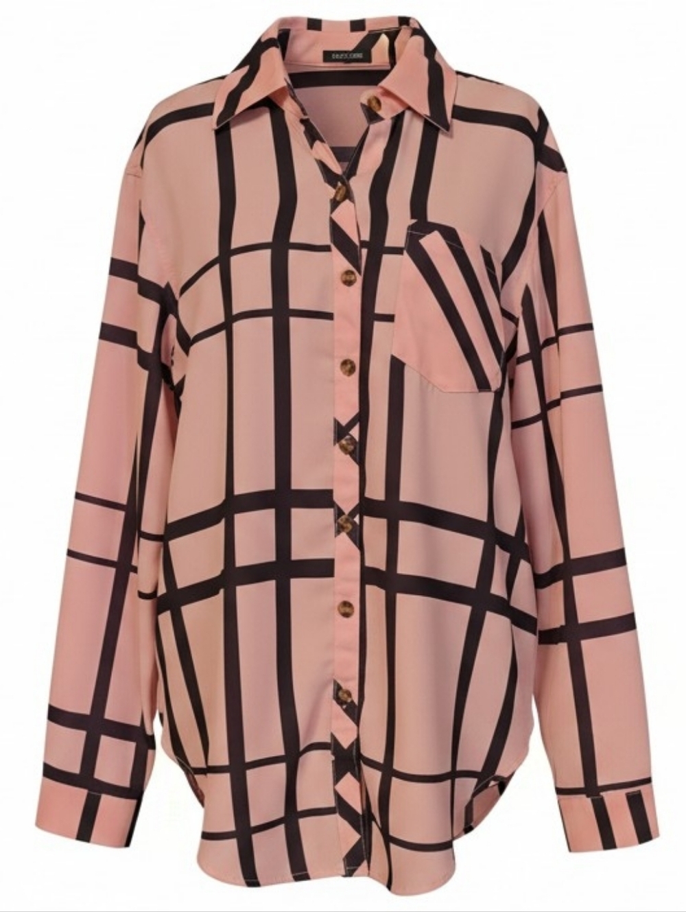 ZC& GF Pink Long Sleeve Shirt L
